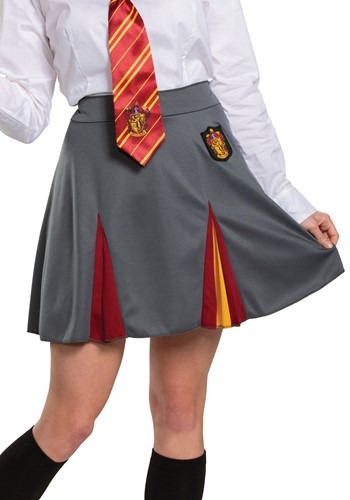 Click Here to buy Harry Potter Gryffindor Skirt for Kids from HalloweenCostumes, CDN Funds & Shipping
