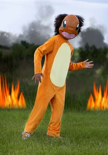 Child Pokemon Classic Charmander Costume