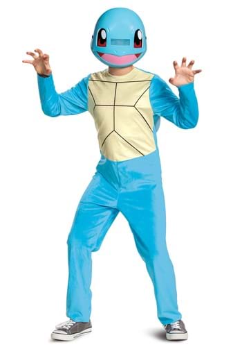 Click Here to buy Pokemon Classic Squirtle Kids  Costume from HalloweenCostumes, CDN Funds & Shipping