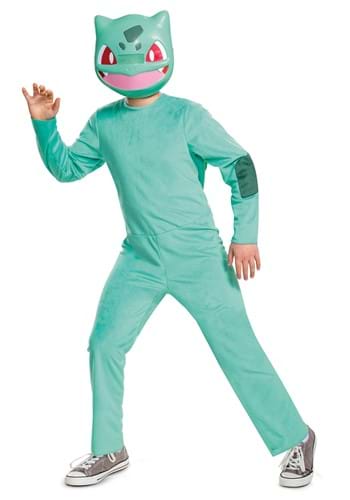 Click Here to buy Pokemon Classic Bulbasaur Kids  Costume from HalloweenCostumes, CDN Funds & Shipping