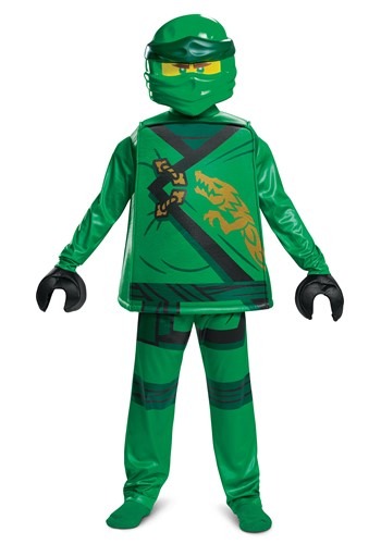 Click Here to buy Lego Ninjago Lloyd Legacy Deluxe Kids Costume from HalloweenCostumes, CDN Funds & Shipping