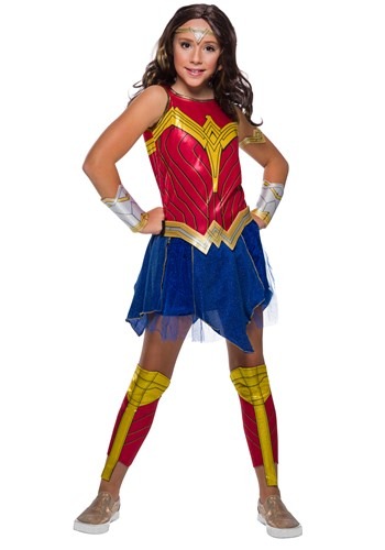 Wonder Woman Deluxe Girls Costume