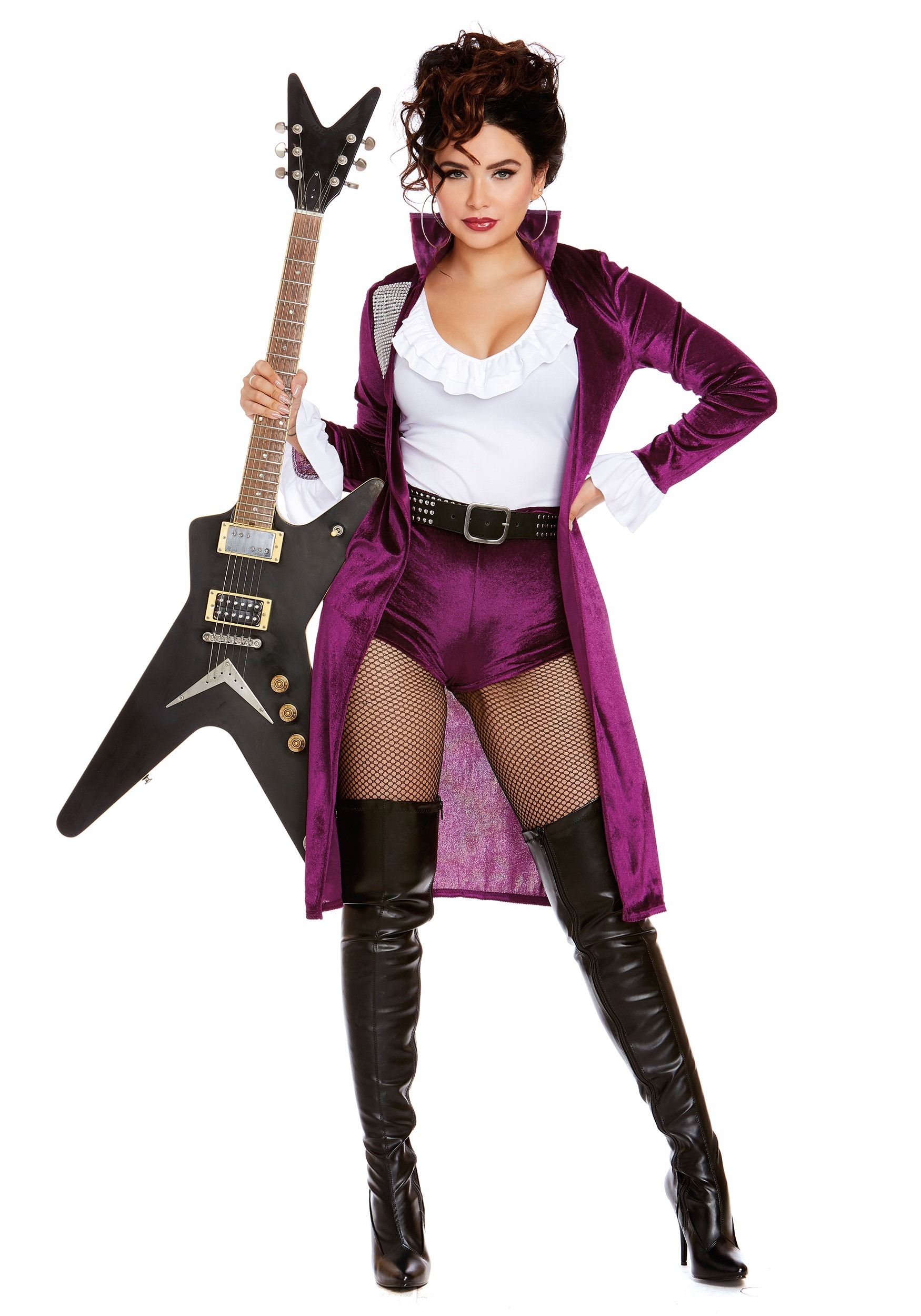 Sexy Rocker Babe Costume For Women