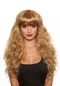 Women's Long Honey Brown Wave Wig