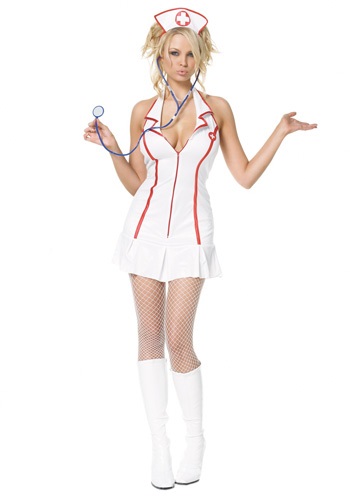 Click Here to buy Sexy Nurse Costume from HalloweenCostumes, CDN Funds & Shipping