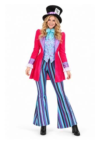Womens Whimsical Mad Hatter Costume Main 1