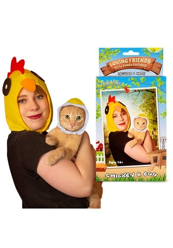 Chicken & Egg Owner and Pet Costume Kit