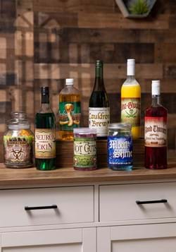 Scary Bottle Labels 8 Pack