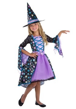 Girl's Pastel Candy Witch Costume