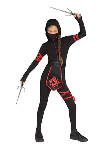 Click Here to buy Ninja Warrior Girls Costume from HalloweenCostumes, CDN Funds & Shipping