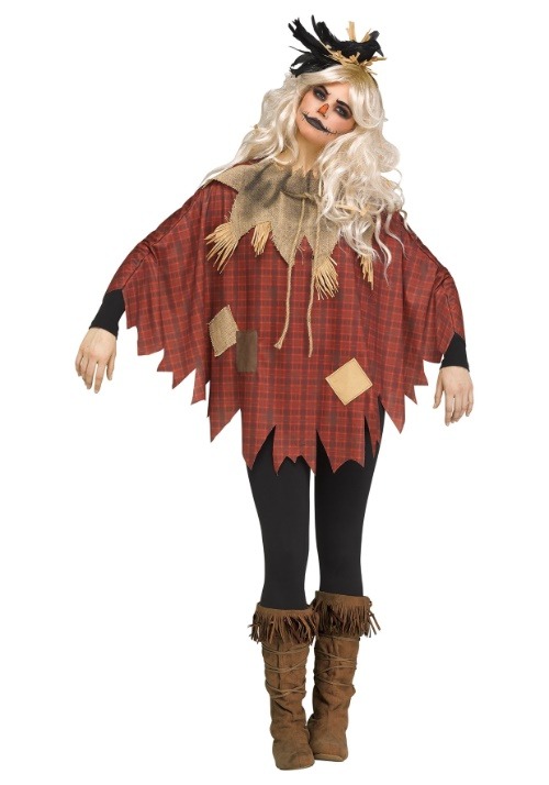 Women's Scarecrow Poncho