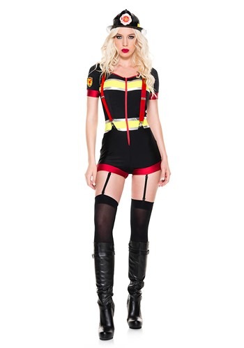 Click Here to buy Sexy Fire Captain Womens Costume from HalloweenCostumes, CDN Funds & Shipping