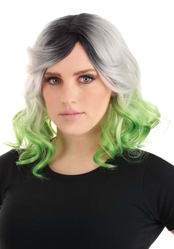 Click Here to buy Gray and Green Ombre Adult Wig from HalloweenCostumes, CDN Funds & Shipping