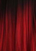 Black and Red Ombre Wig Alt 2