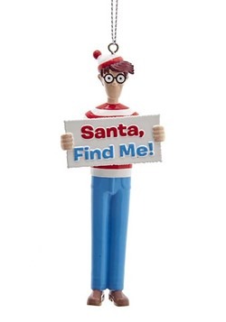Where's Waldo Blow Molded Ornament Main