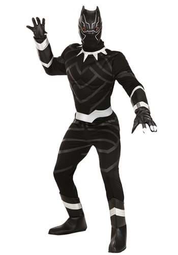 Click Here to buy Mens Black Panther Premium Costume from HalloweenCostumes, CDN Funds & Shipping