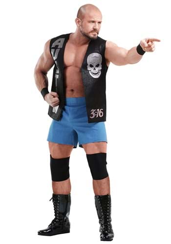Click Here to buy Plus Size WWE Stone Cold Steve Austin Adult Costume from HalloweenCostumes, CDN Funds & Shipping
