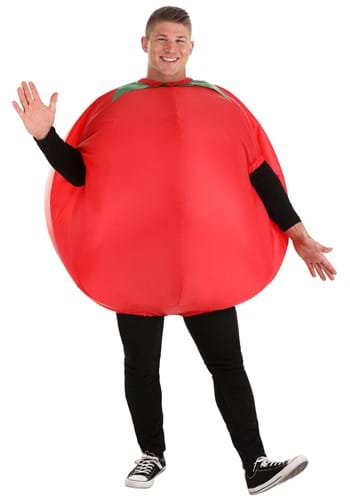 Click Here to buy Inflatable Tomato Adult Costume from HalloweenCostumes, CDN Funds & Shipping