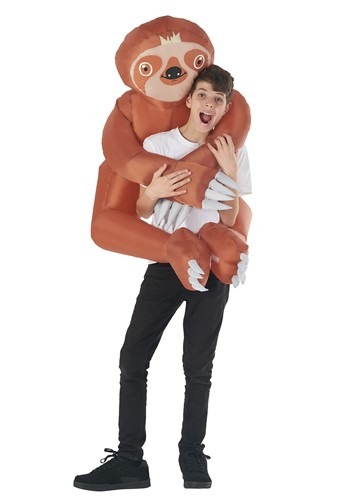 Sloth Hugger Mugger Costume Kids Inflatable