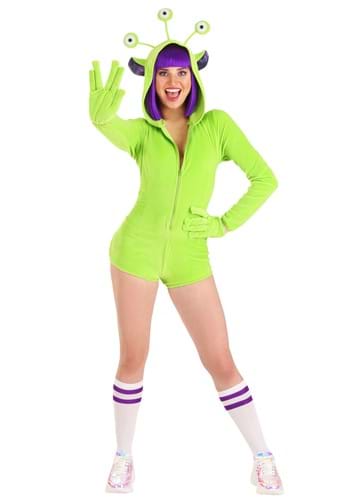 Click Here to buy Cozy Alien Womens Costume from HalloweenCostumes, CDN Funds & Shipping