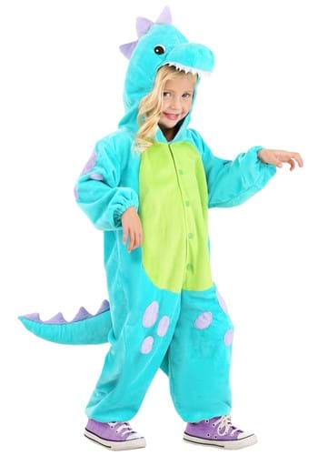Click Here to buy Teal Cuddlesaur Toddler Costume from HalloweenCostumes, CDN Funds & Shipping