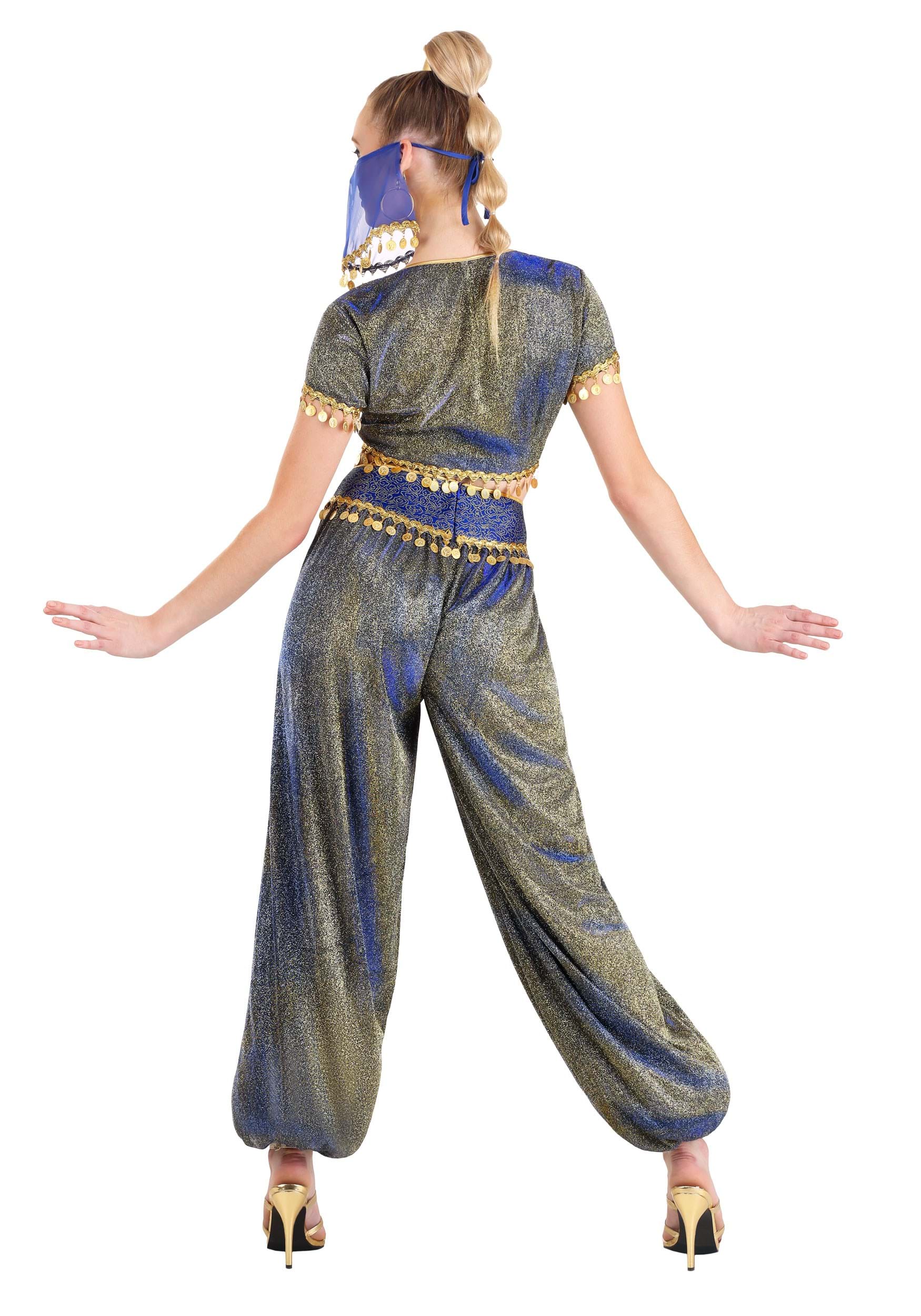  Women's Sexy Genie Costume - L : Clothing, Shoes & Jewelry