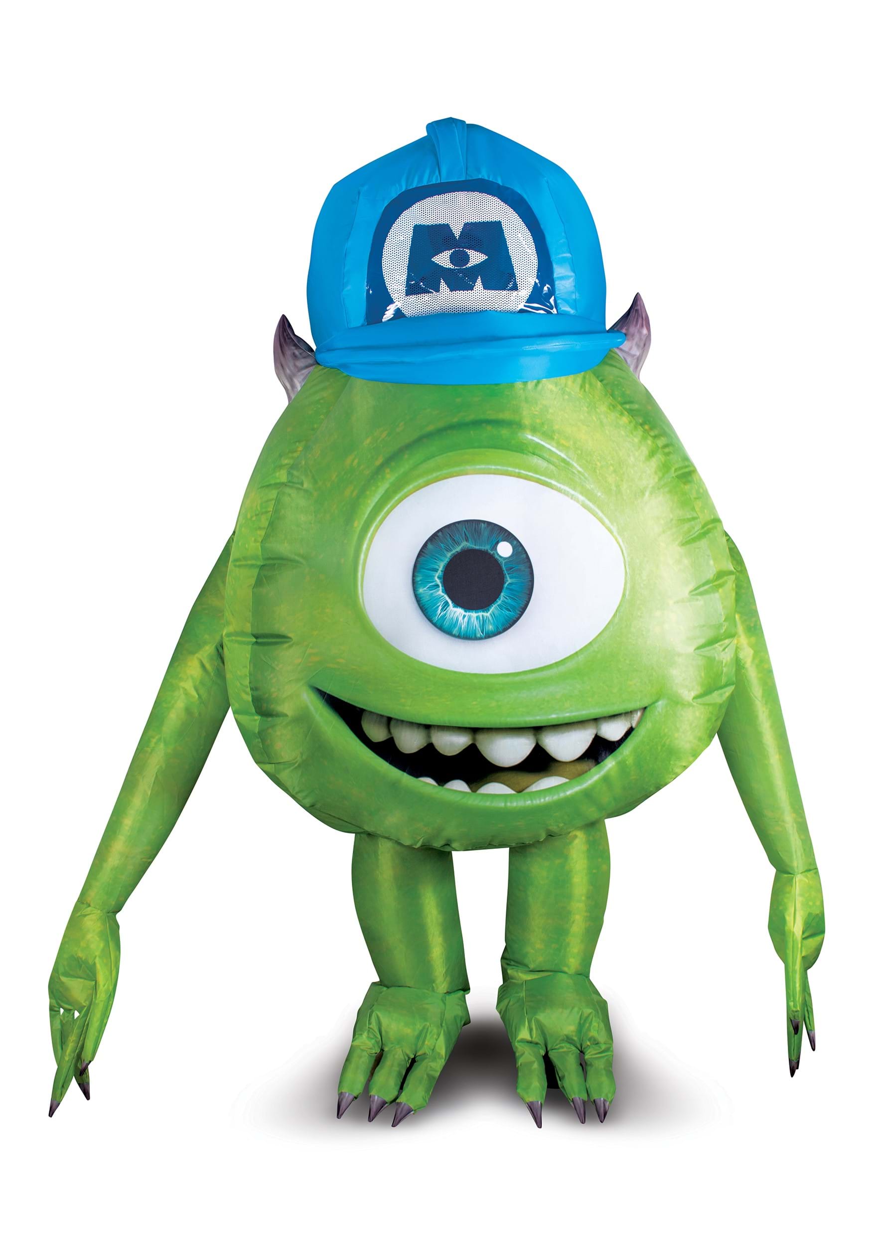 Monsters Inc Mike Wazowski Inflatable Costume for Adults