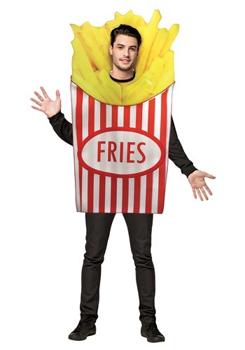 Click Here to buy French Fry Costume for Adults from HalloweenCostumes, CDN Funds & Shipping