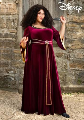 Tangled Mother Gothel Plus Size Costume