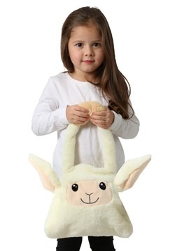 Moving Ears Sheep Plush Trick or Treat Bag