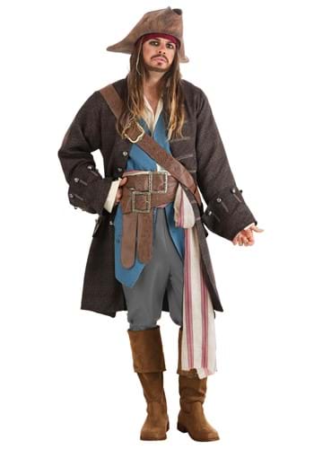 Click Here to buy Adult Authentic Captain Jack Sparrow Costume from HalloweenCostumes, CDN Funds & Shipping