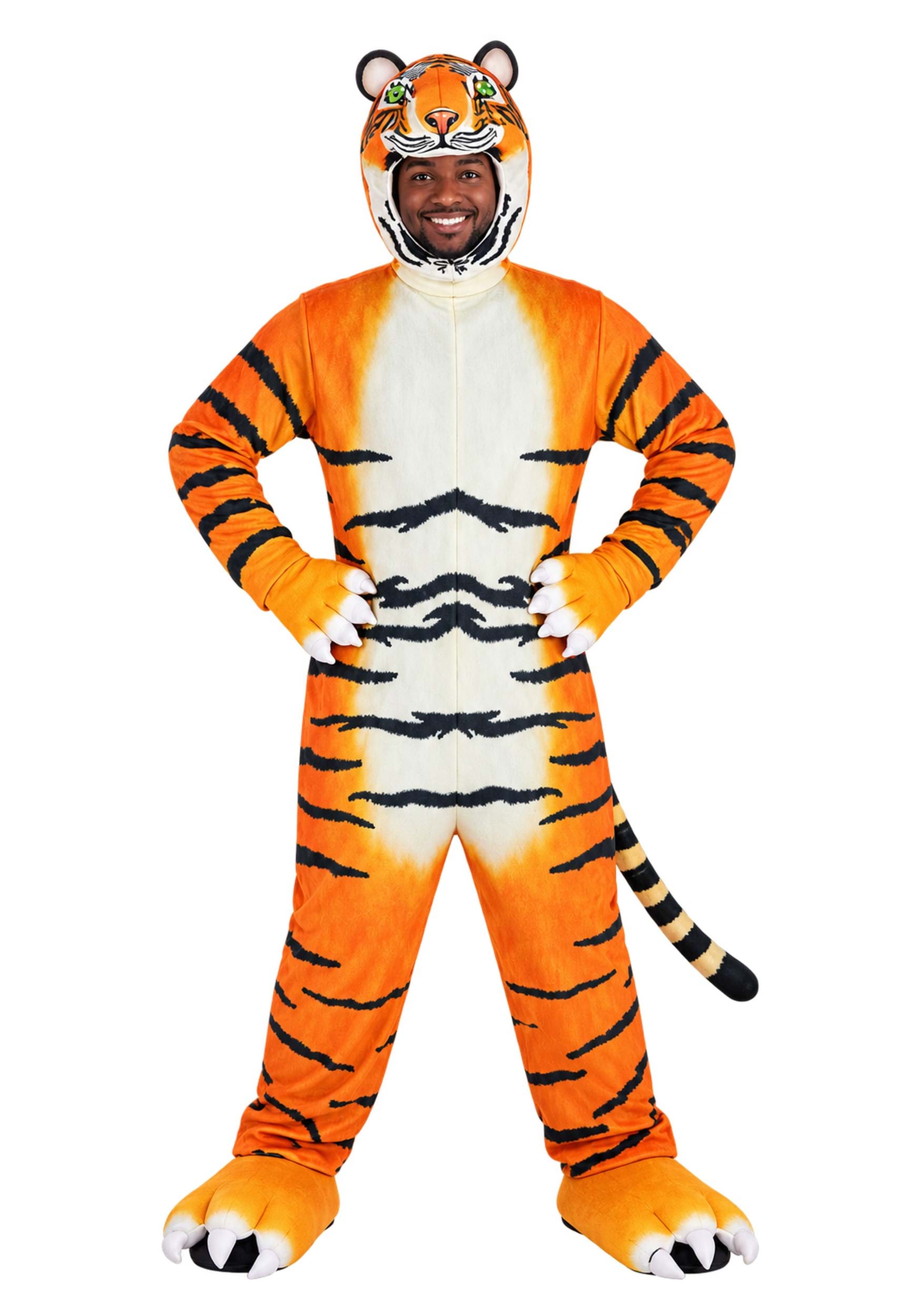 Realistic Tiger Adult Costume