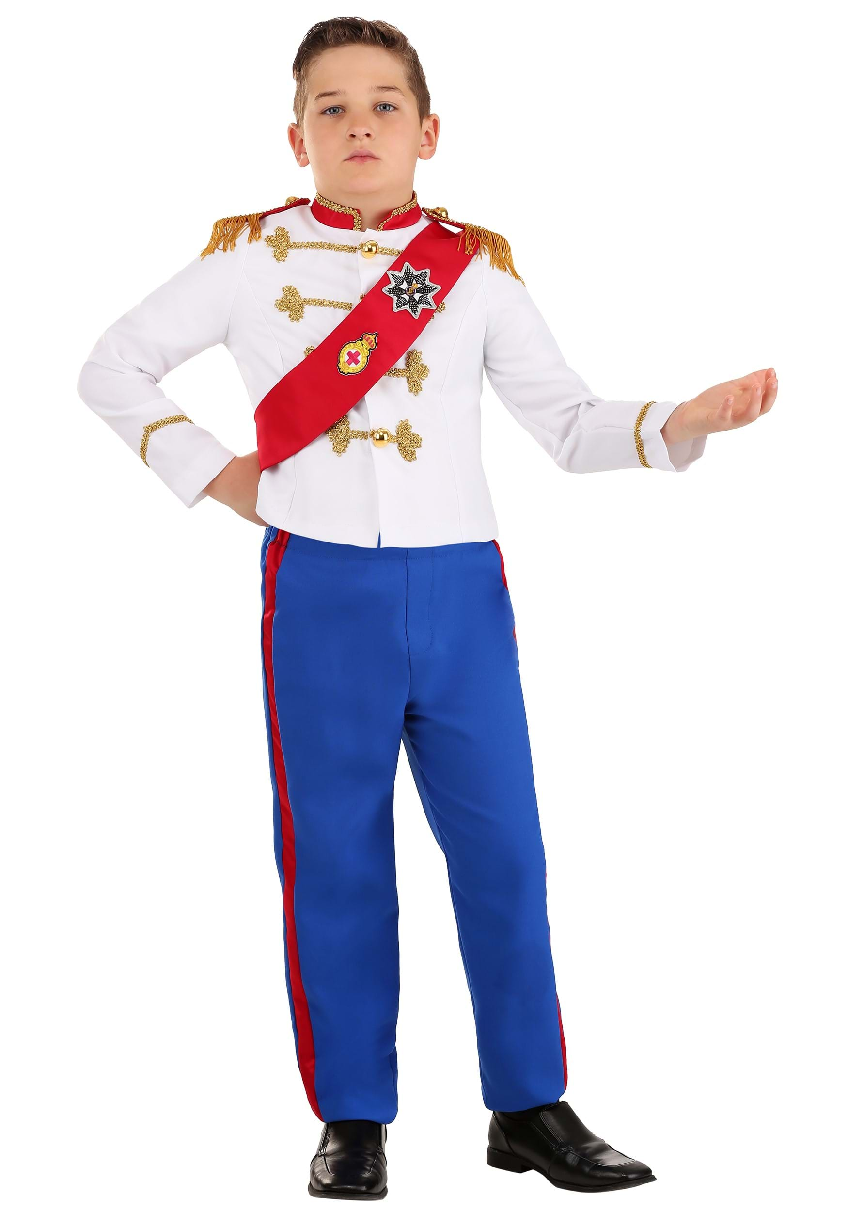 Child Charming Prince Costume , Storybook Costumes