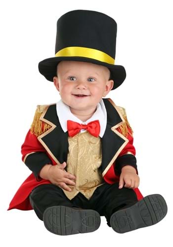 Click Here to buy Ringmaster Baby Costume from HalloweenCostumes, CDN Funds & Shipping