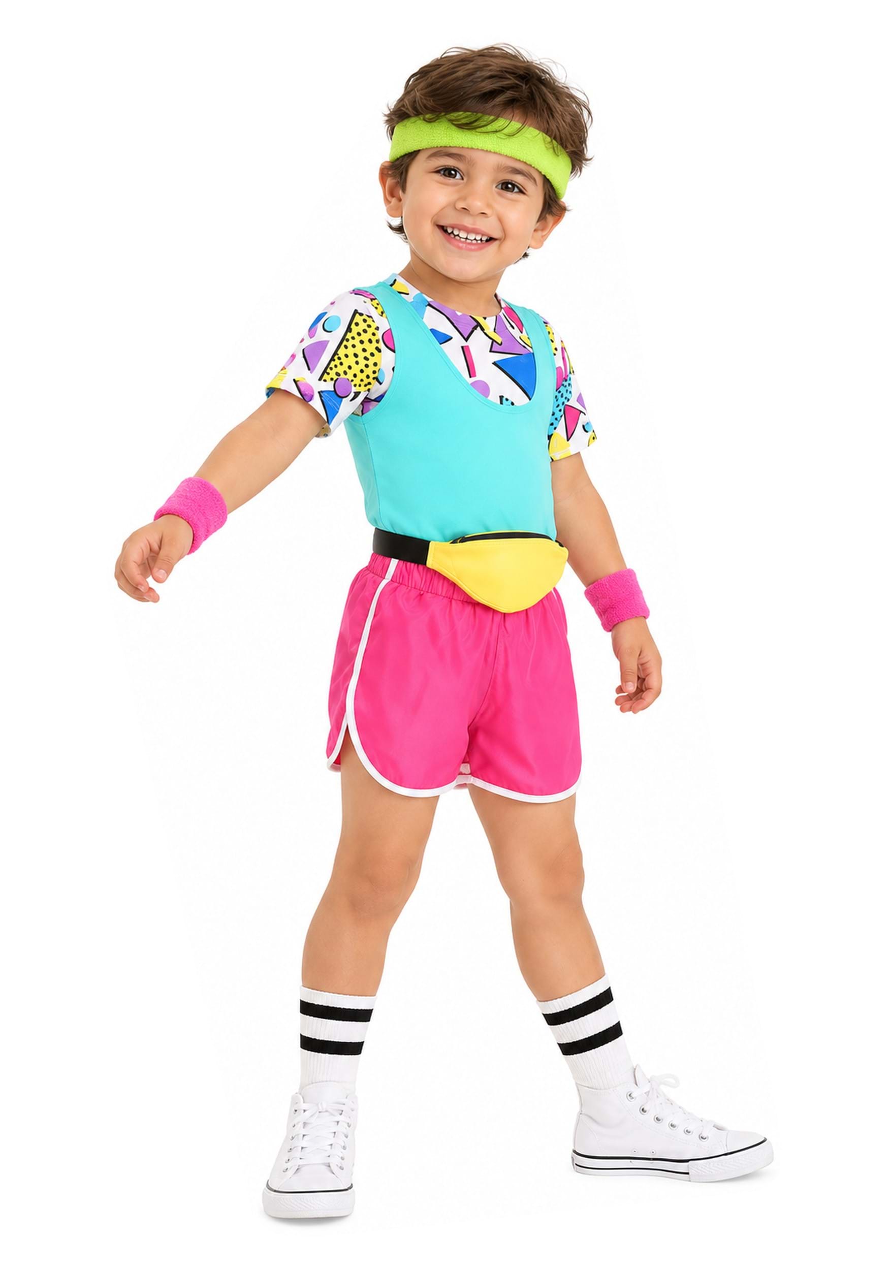 Work It Out 80s Toddler Costume