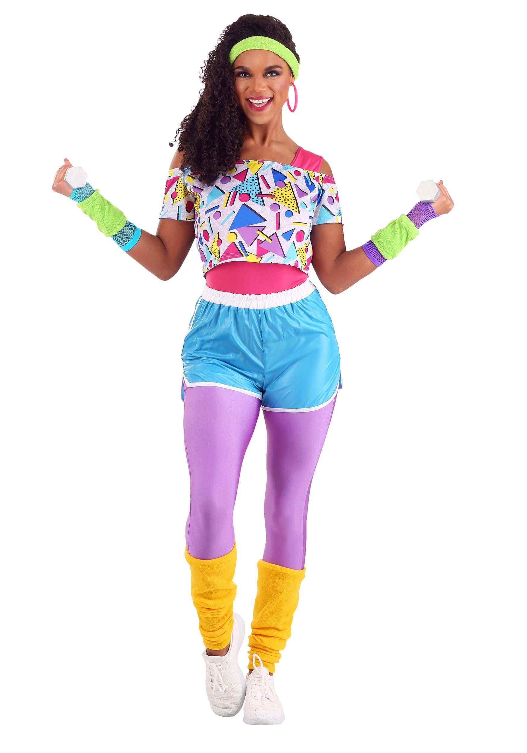 Work It Out Women's 80s Costume