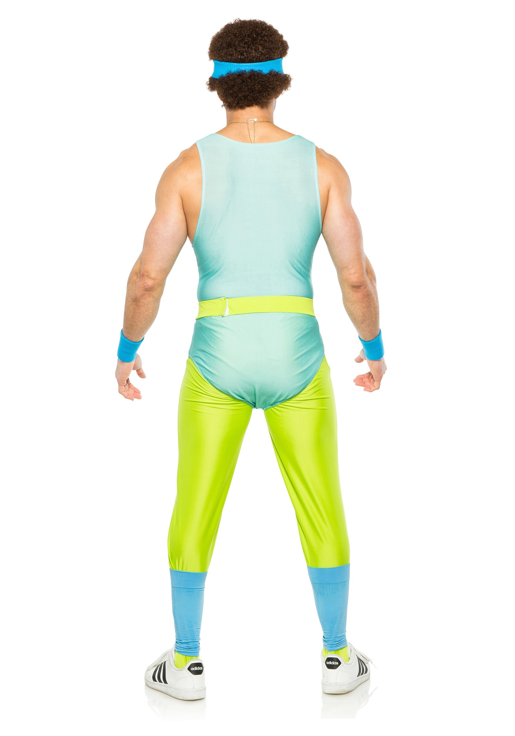 Mens 80's Gym Instructor Costume