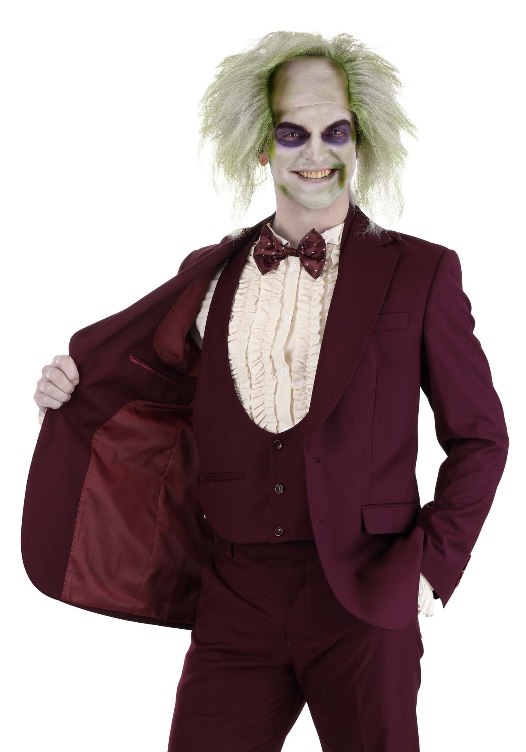 Beetlejuice Wedding Suit Blazer for Men