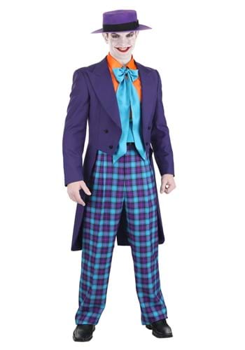 Click Here to buy 1989 Batman Mens Joker Overcoat | DC Comics Joker Costume from HalloweenCostumes, CDN Funds & Shipping