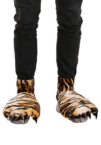 Click Here to buy Tiger Paw Shoe Covers from HalloweenCostumes, CDN Funds & Shipping