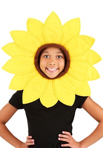 Click Here to buy Super Deluxe Sunflower Hood from HalloweenCostumes, CDN Funds & Shipping