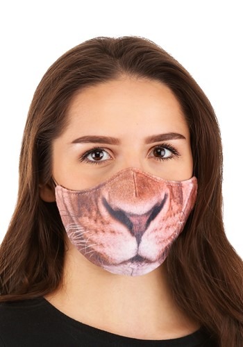 Adult Lion Sublimated Face Mask