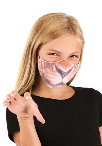 Kids Lion Sublimated Face Mask