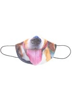 Child Dog with Tongue Sublimated Face Mask Alt 2