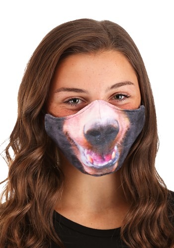 Adult Bear Sublimated Face Mask