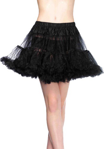 Click Here to buy Black Layered Tulle Petticoat from HalloweenCostumes, CDN Funds & Shipping