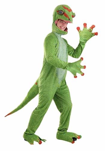 Click Here to buy Green Gecko Adult Costume from HalloweenCostumes, CDN Funds & Shipping