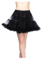 Plus Size Black Tulle Petticoat