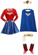 Wonder Woman Adult Long Sleeve Dress Alt 9