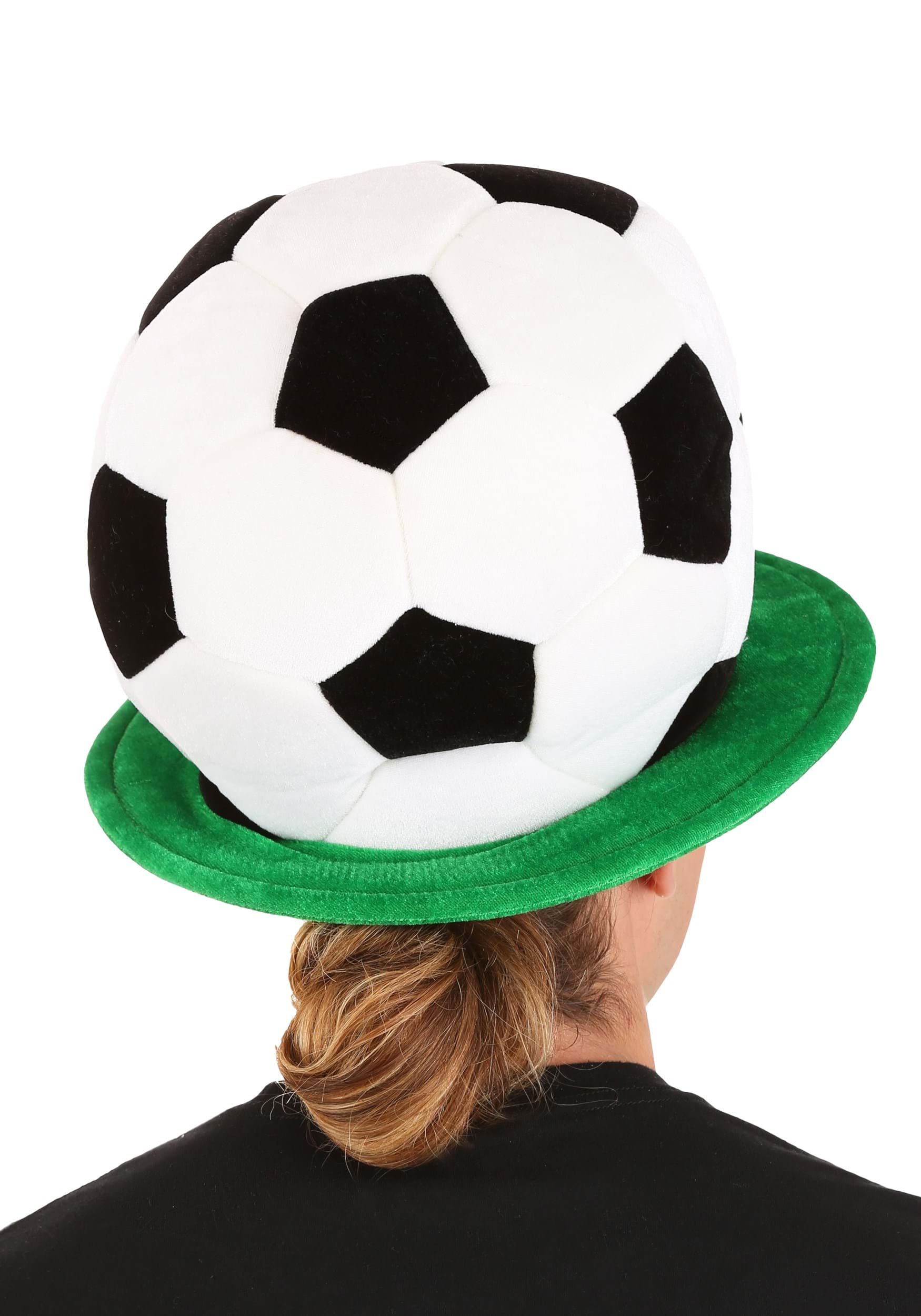 Plush Soccer Ball Hat